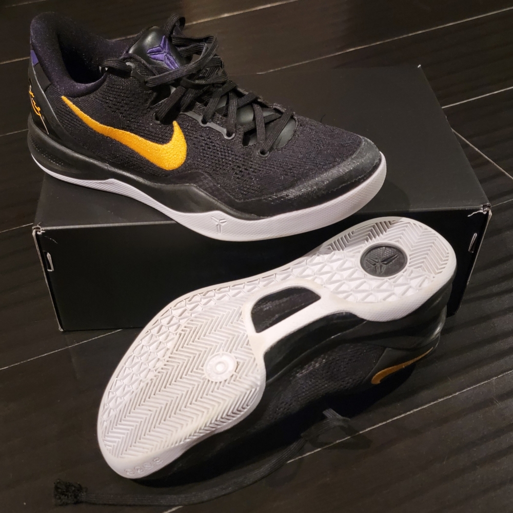Nike Kobe 8' "Lakers Away" Basketball Shoe